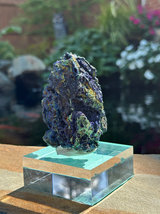 Azurite w/ Malachite