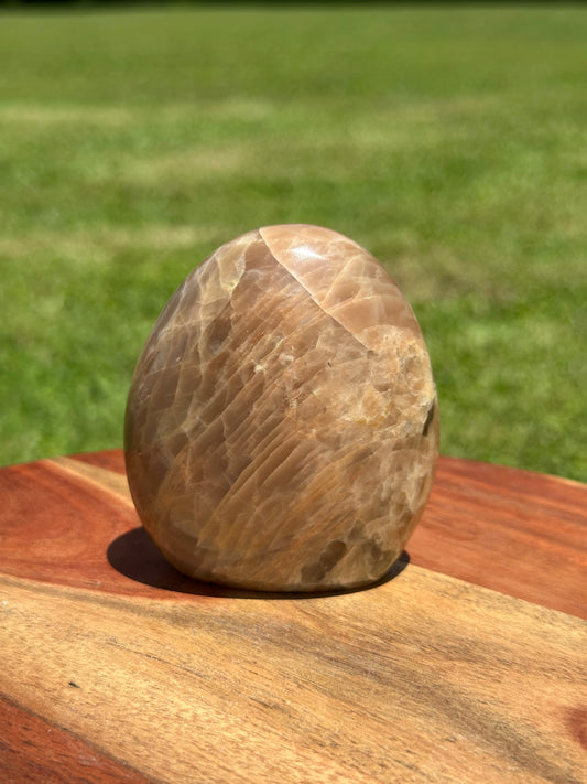 Peach MoonStone Freeform (Small)